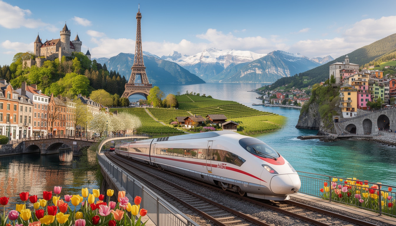 d&eacute;couvrez les meilleures destinations accessibles en train depuis la france pour des escapades faciles, rapides et &eacute;cologiques &agrave; travers l'europe.