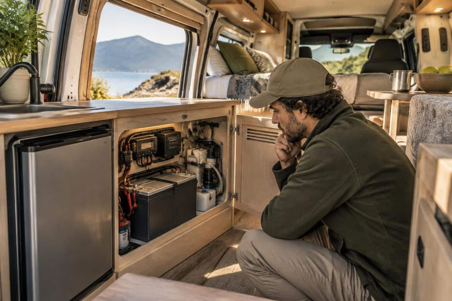 découvrez comment choisir une batterie auxiliaire adaptée aux équipements de votre van aménagé : capacité, technologie et autonomie pour voyager sereinement.