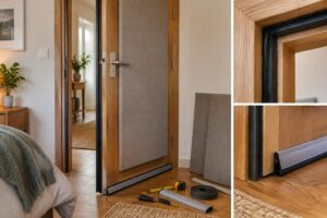 découvrez comment améliorer l’isolation phonique d’une porte intérieure creuse sans remplacer le bloc-porte : joints, bas de porte et solutions simples.